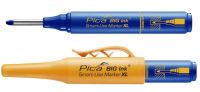 Строительный маркер PICA BIG Ink XL для глубоких отверстий, синий, в блистере 170/41/SB