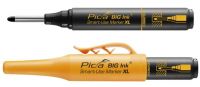 Строительный маркер PICA BIG Ink XL для глубоких отверстий, чёрный, в блистере 170/46/SB