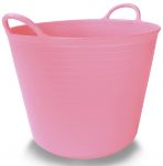 Корзина пластиковая розовая 25л RUBI 88707